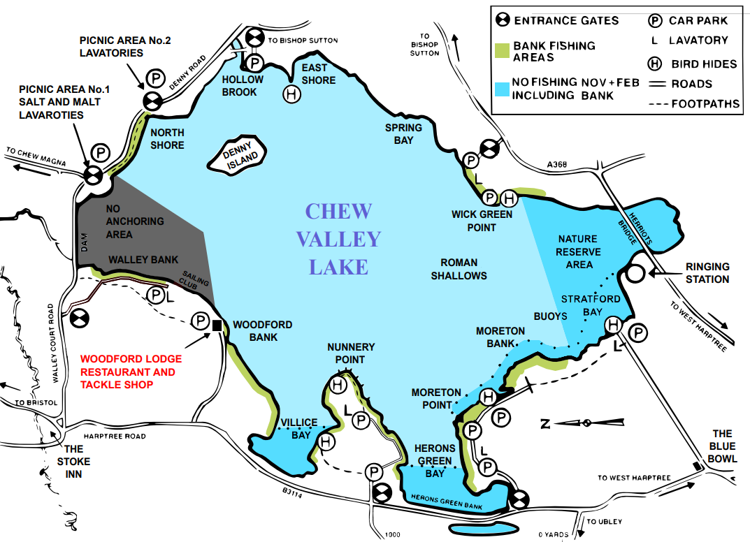 Chew Valley Map
