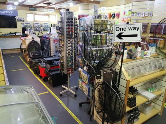 Tackle shop December 2022 and January 2023 Opening Hours